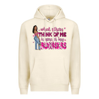 Tofu what other think of me is none of my business Premium Hoodie - NancyCooperArtShop