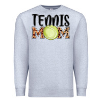 Heather Grey tennis mom Premium Sweatshirt - AdoDesignShop