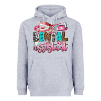 Heather Grey dental assistant Heavyweight Hoodie - AdoDesignShop