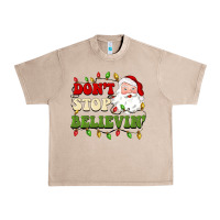 French Oak don't stop believin Urban Heavy Tee - BarkalooDesign