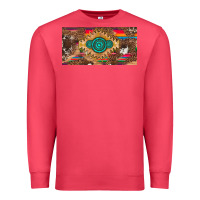 Cardinal western gemstone and leopard with serape licanse plate Premium Sweatshirt - Artiststas
