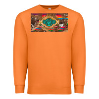 Carrot western gemstone and leopard with serape licanse plate Premium Sweatshirt - Artiststas