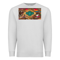 Dove Grey western gemstone and leopard with serape licanse plate Premium Sweatshirt - Artiststas