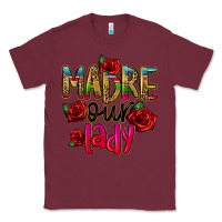 Burgundy madre our lady Classic Tee - CTS Tumbler Store
