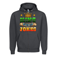 Smoke king of the jokes Zipper Hoodie - HRA Design Shop