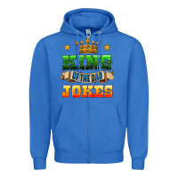 True Royal king of the jokes Zipper Hoodie - HRA Design Shop