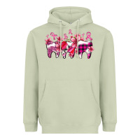 Matcha cancer ribbon with teeth Heavyweight Hoodie - AdoDesignShop
