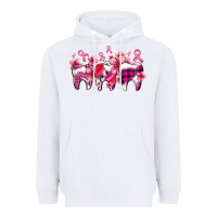 Cancer Ribbon With Teeth Heavyweight Hoodie | Teevron