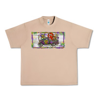 Burro Mardi Gras Truck And Fleur De Lis Crawfish Urban Heavy Tee - RanaPortraitStore