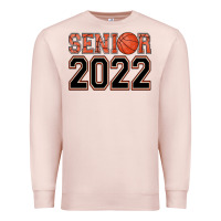 Pale Pink senior basketball Premium Sweatshirt - AdoDesignShop