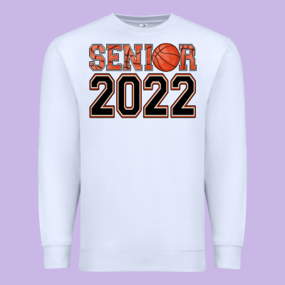 Senior Basketball Premium Sweatshirt Designed By Adodesignshop
