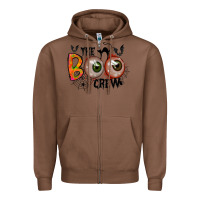 Chestnut the boo crew Zipper Hoodie - RacoonDesign