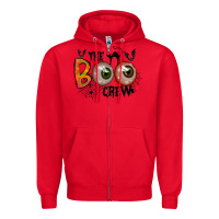 Red the boo crew Zipper Hoodie - RacoonDesign