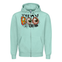 Seafoam the boo crew Zipper Hoodie - RacoonDesign