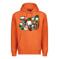 Carrot joy with golf and santas Premium Hoodie - AdoDesignShop