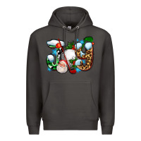 Smoke joy with golf and santas Premium Hoodie - AdoDesignShop