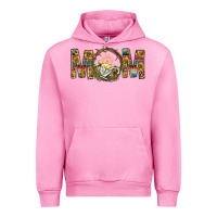 Fuchsia Pink Western Mom With Baby Jesus Urban Hoodie - BundleAndBundleShop