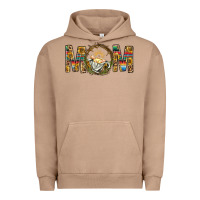 Pigment Burro Western Mom With Baby Jesus Urban Hoodie - BundleAndBundleShop