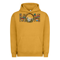 Pigment Peanut Butter Western Mom With Baby Jesus Urban Hoodie - BundleAndBundleShop