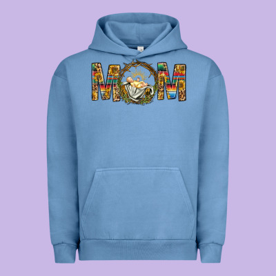 Western Mom With Baby Jesus Urban Hoodie Designed By Bundleandbundleshop
