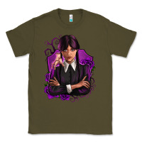 Army Green wednesday Classic Tee - Zillion Design Studio