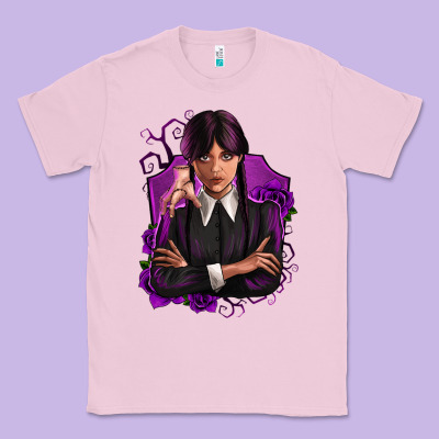 Wednesday Classic Tee Designed By Zillion Design Studio