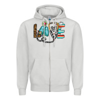Love Nurse Zipper Hoodie | Teevron