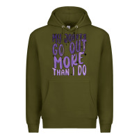 Army Green my joints go out more than ı do Premium Hoodie - MaliasSmallBusiness