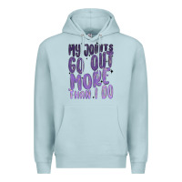 Blue Mist my joints go out more than ı do Premium Hoodie - MaliasSmallBusiness