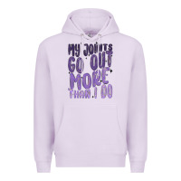 Lilac my joints go out more than ı do Premium Hoodie - MaliasSmallBusiness