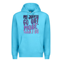 Ocean Blue my joints go out more than ı do Premium Hoodie - MaliasSmallBusiness