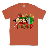 Copper Christmas Teacher Pencil Classic Tee - FaDigitalArtStudio