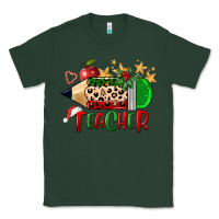 Sports Green Christmas Teacher Pencil Classic Tee - FaDigitalArtStudio