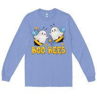 Colony Blue Boo Bees Long Sleeve Tee - texasbilliewilder