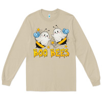 Mushroom Boo Bees Long Sleeve Tee - texasbilliewilder