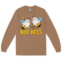 Toasted Coconut Boo Bees Long Sleeve Tee - texasbilliewilder