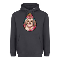 Smoke shih tzu teardrop earrings Heavyweight Hoodie - Artiststas