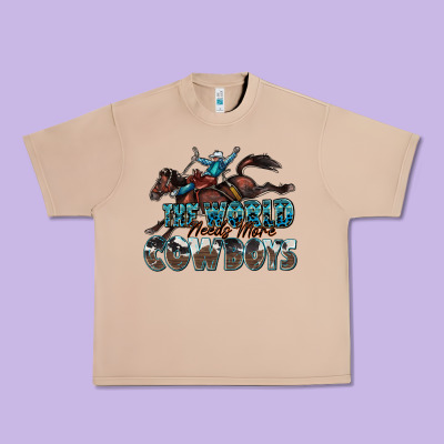 Urban Heavy Tee the world needs more cowboys