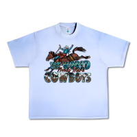Grape Ice the world needs more cowboys Urban Heavy Tee - Zillion Design Studio