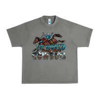 Tornado the world needs more cowboys Urban Heavy Tee - Zillion Design Studio