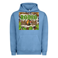 Pigment Pebble Blue Western Rodeo Mom Tumbler Urban Hoodie - BundleAndBundleShop