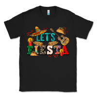 Black Let's fiesta Classic Tee - CTS Tumbler Store