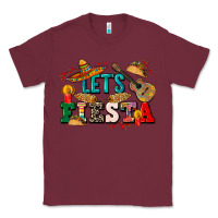 Burgundy Let's fiesta Classic Tee - CTS Tumbler Store