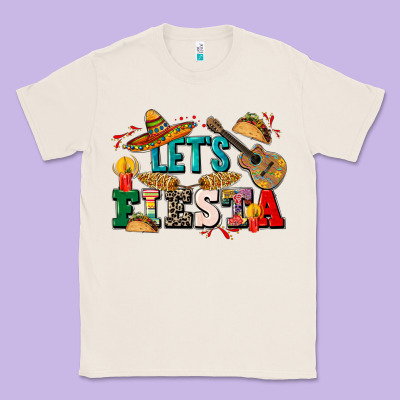 Let's Fiesta Classic Tee Designed By Cts Tumbler Store