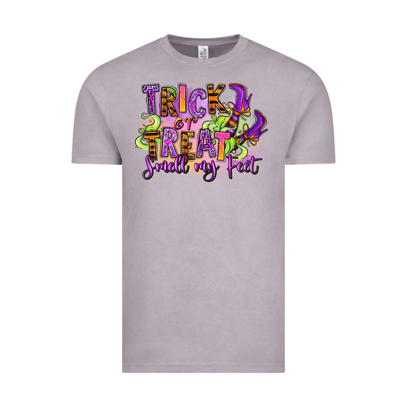 Trick Or Treat Smell My Feet Vintage Tee by RanaPortraitStore | Teevron