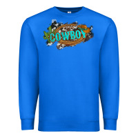 True Royal western cowboy and hat with cactus and cowhide Premium Sweatshirt - Artiststas