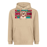 Mushroom shih tzu license plate Heavyweight Hoodie - Artiststas