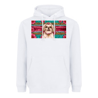 White shih tzu license plate Heavyweight Hoodie - Artiststas