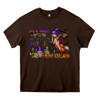 Chocolate Brown on a dark highway cool wind in my hair Heavy Core Tee - SublimationCraftShop