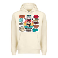 Sandshell ı keep all my dad jokes in a dad a base Premium Hoodie - MaliasSmallBusiness